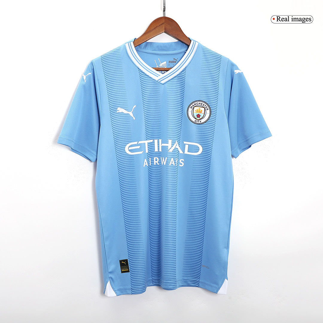 STONES #5 Manchester City Japanese Tour Printing Home Soccer Jersey 20