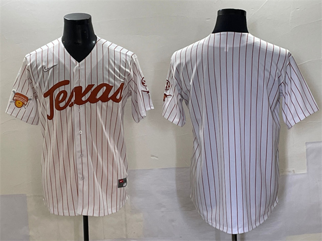 Men's Texas UT White 2025 durabl Softball National #2025 match worn