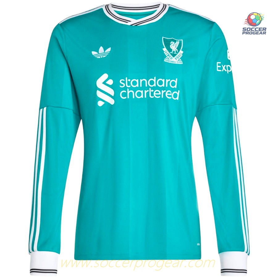Liverpool Third Team Shirt 2025/26 Collection Long Sleeve Version
