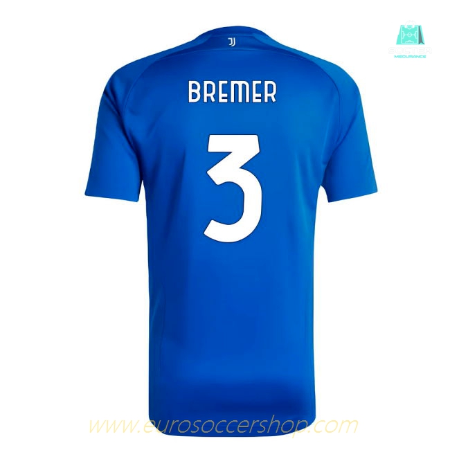 2025-2026 Juventus UBP Jersey (Royal) (Bremer 3)