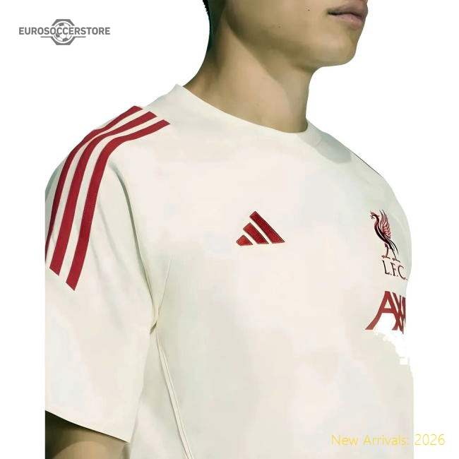 2025-2026 Liverpool Training Tee (White)