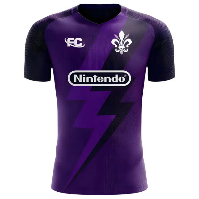 2022-2023 Fiorentina Home Kit Quick Dry Reinforced Seams