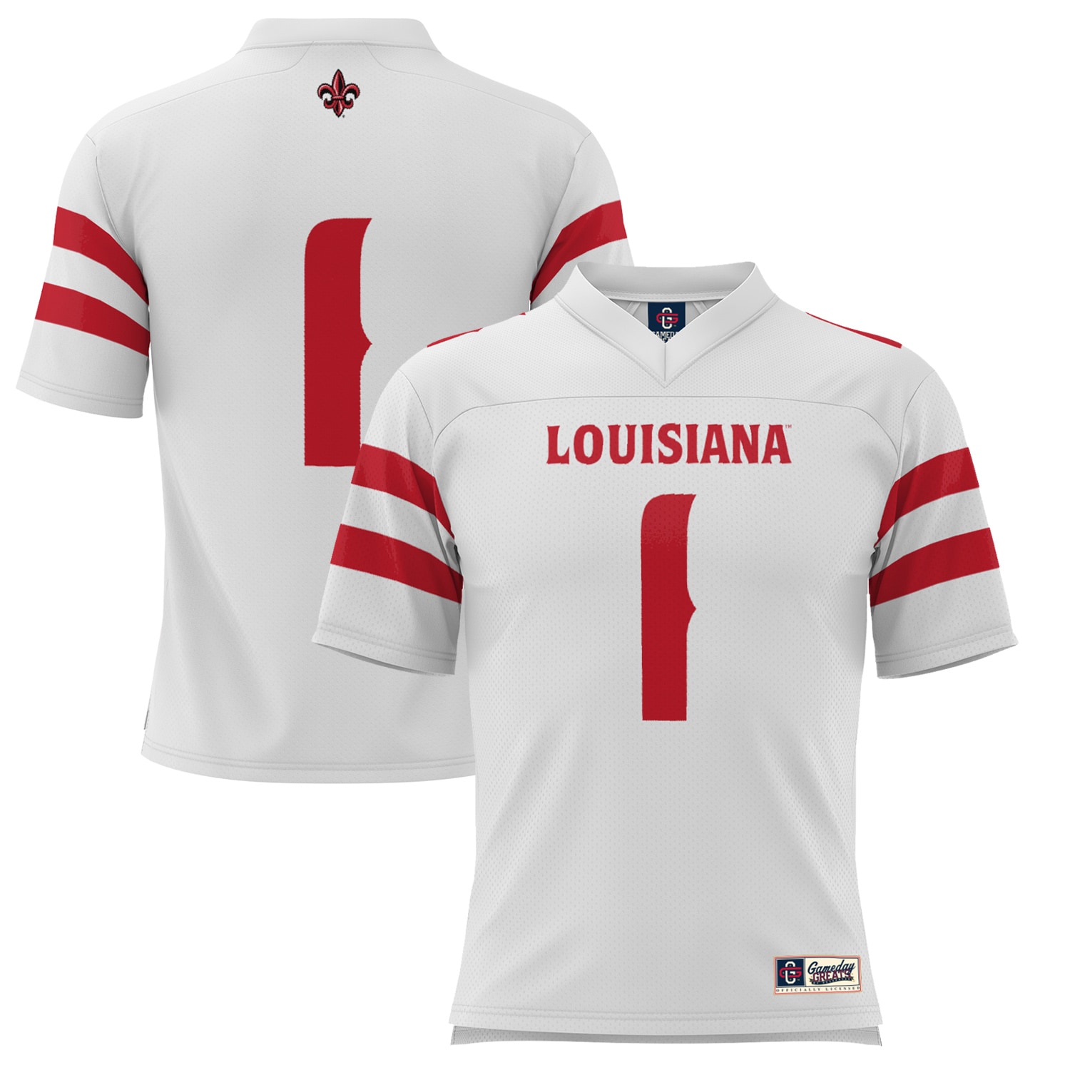 [NJP] Women's Louisiana Ragin' Cajuns GameDay Greats Football Jersey - White