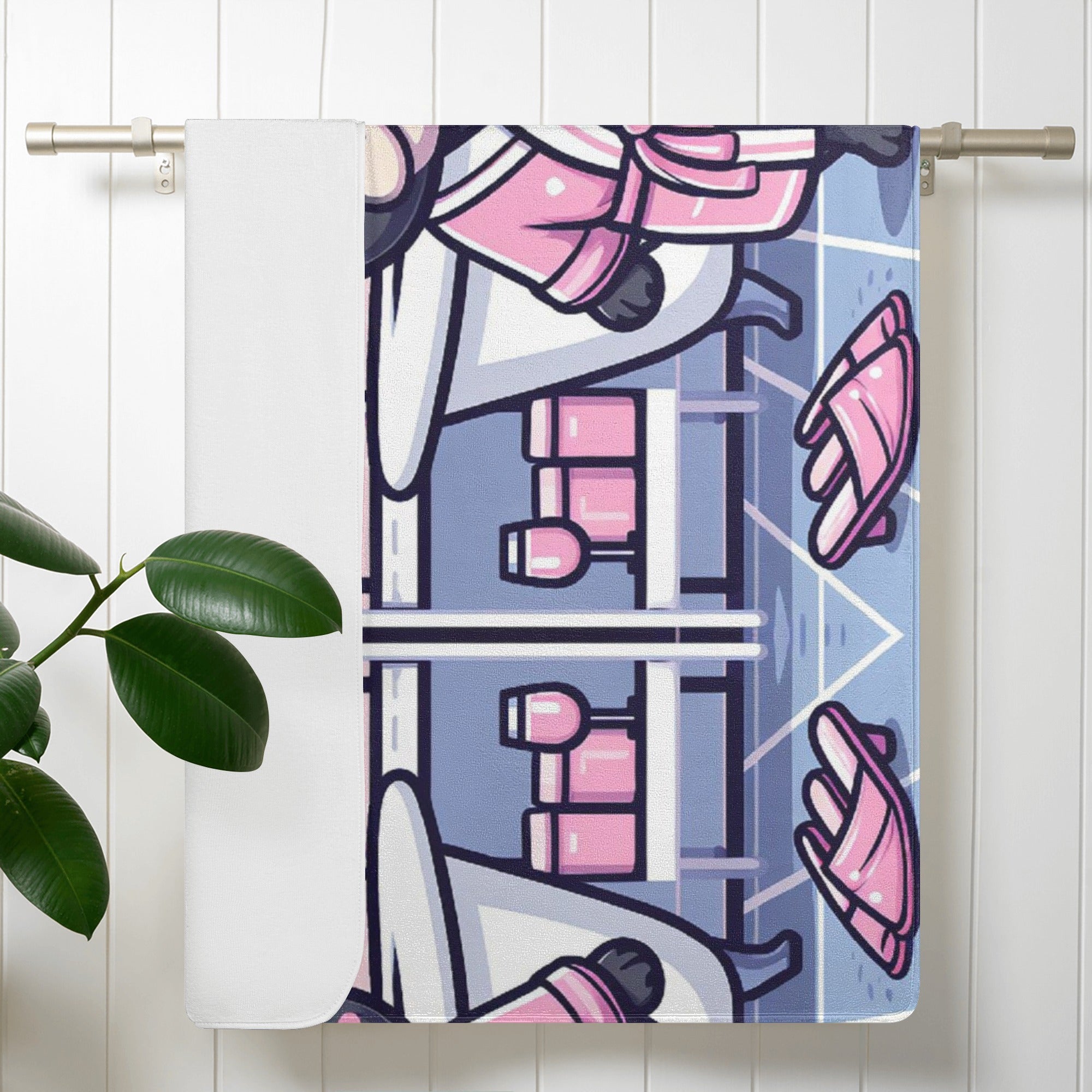 French Bulldog Molly Bath Towel Cute Frenchie Essential