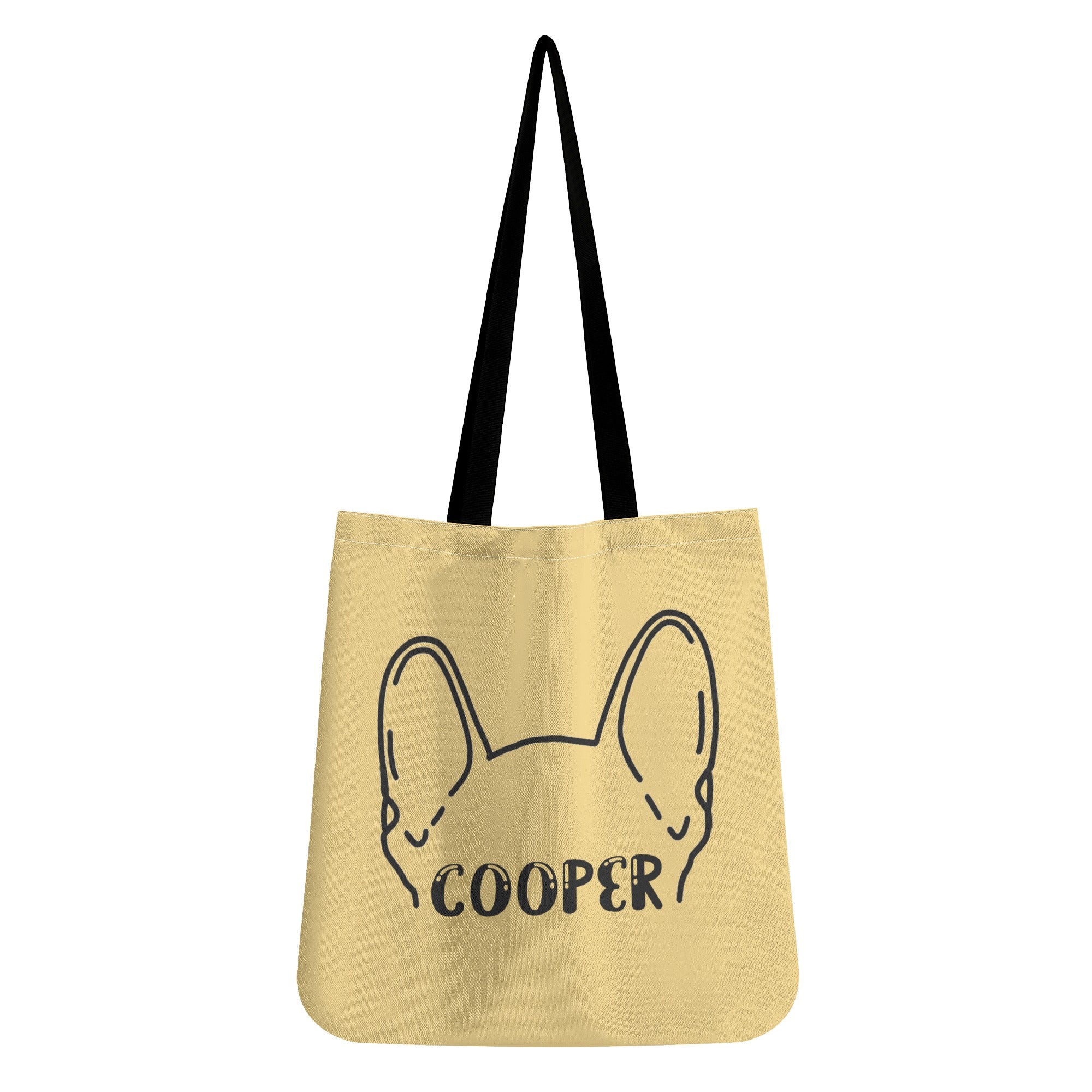 Cutome Tote Bag with Frenchie Name
