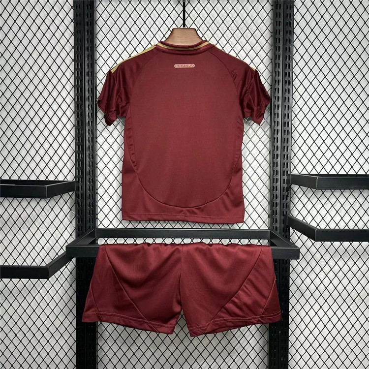 Kids AS Roma 2425 Home Kit ShirtShorts - Official Replica 18794