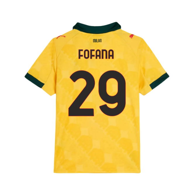 2025-2026 AC Milan Third Shirt for (Youth