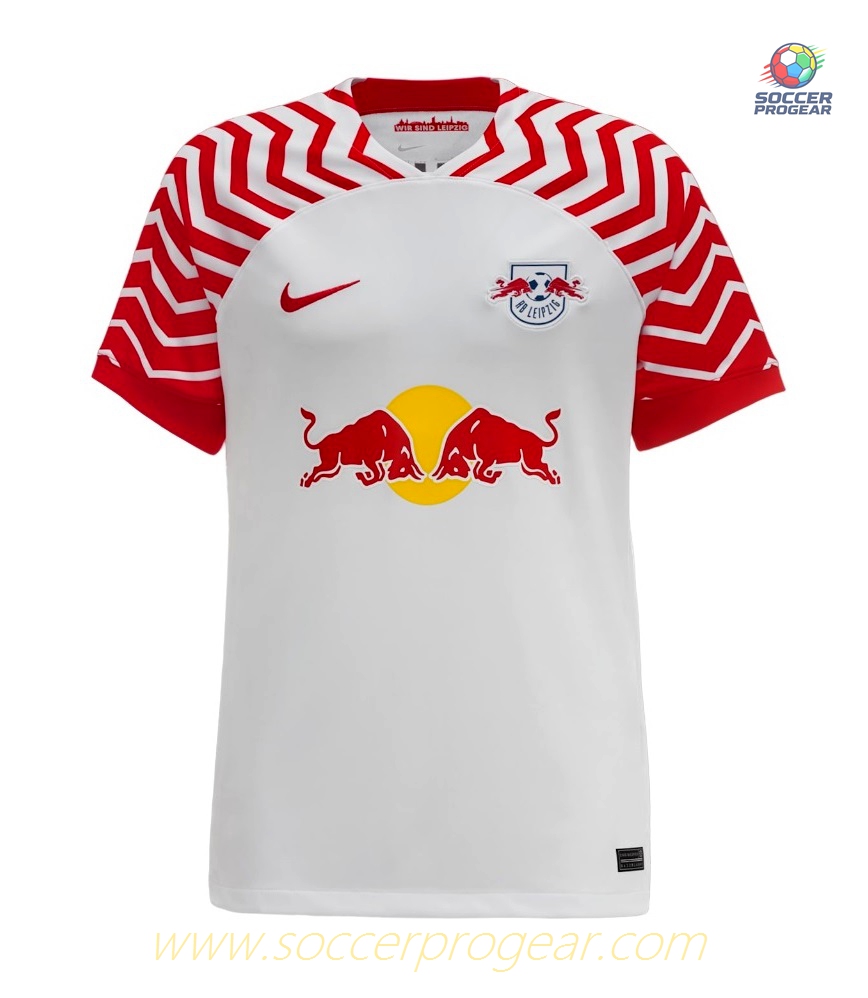 Red Bull Leipzig 2023 2024 Home Football Soccer Jersey