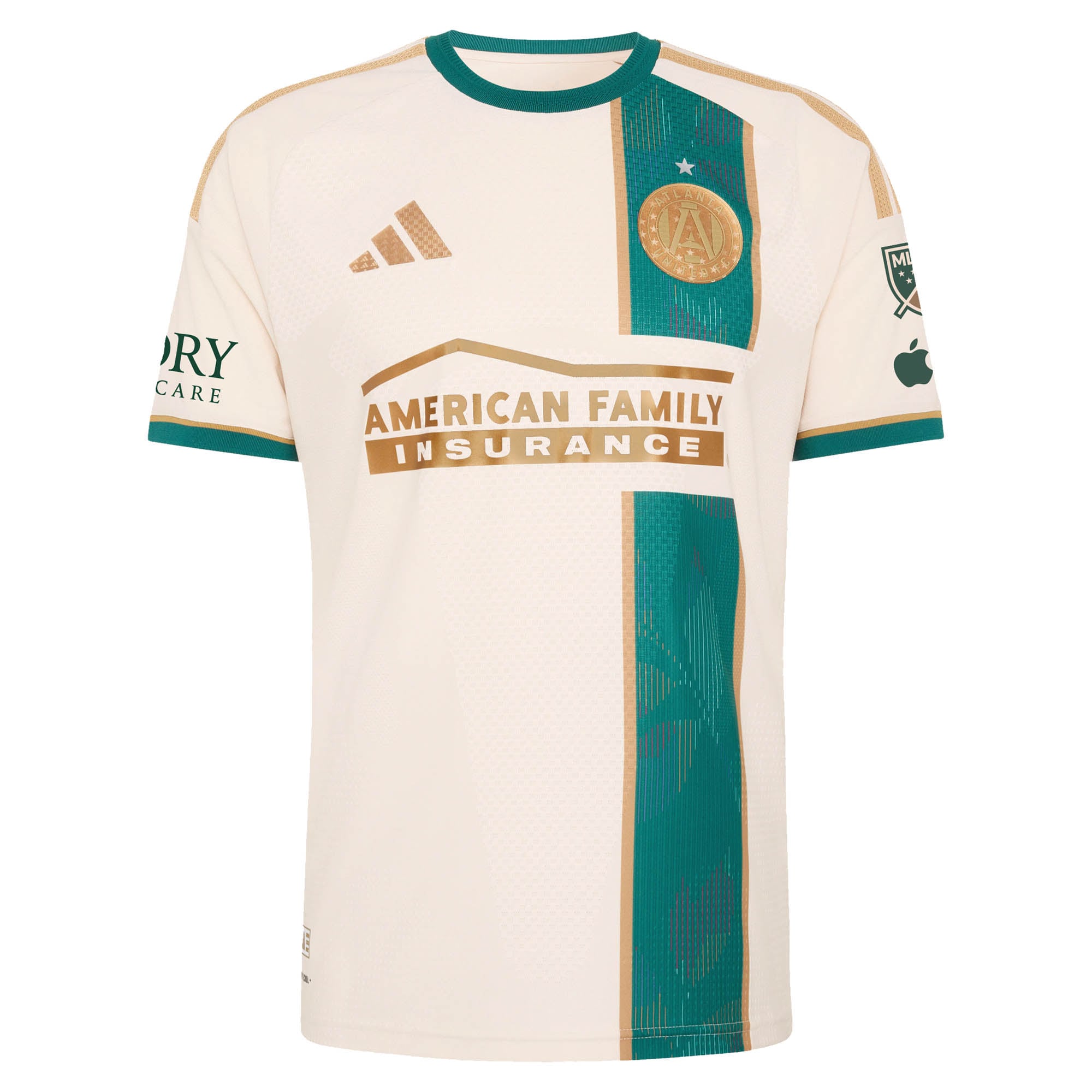[LK] Miguel Almiron Atlanta United FC 2026 Spirit of '96 On-Field Authentic Patch Jersey - Tan