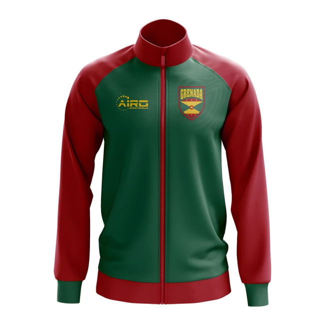 Premium-Quality Grenada Concept Football Track Jacket (Green)