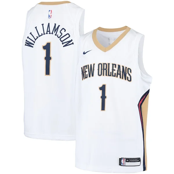 Zion Williamson NOP Swingman Jersey - fashionable Basketball - Navy
