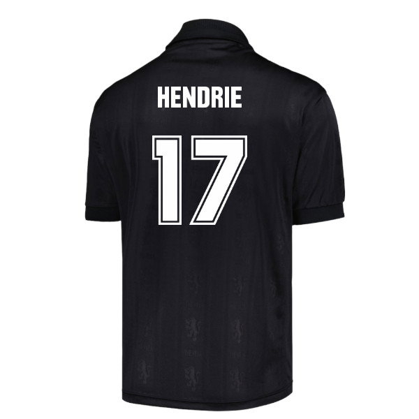 [WSG] Aston Villa Out Retro Shirt Black Uniform 1996 (Hendrie 17)