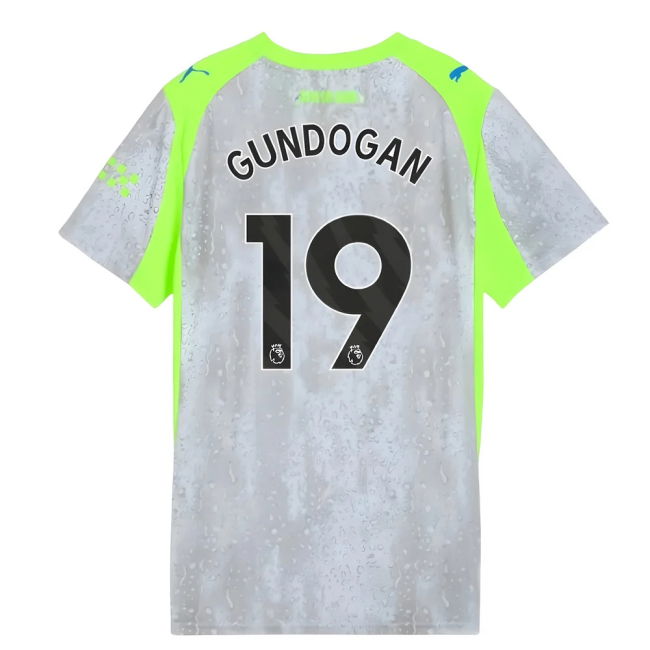 Official 2025-2026 Man City Third With Retro Design - True To Size