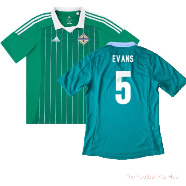 Northern Ireland 2012-13 Home Shirt (S) (Excellent) (Evans 5)