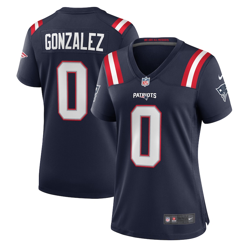 None Christian Gonzalez NE Patriots Classic Professional Jersey