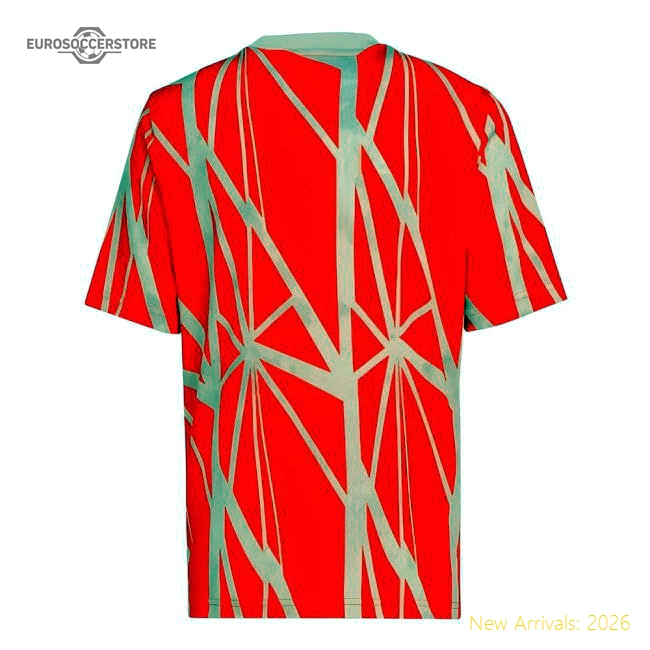 Authentic 2024-2025 Bayern Munich Pre-Match Shirt (Red)