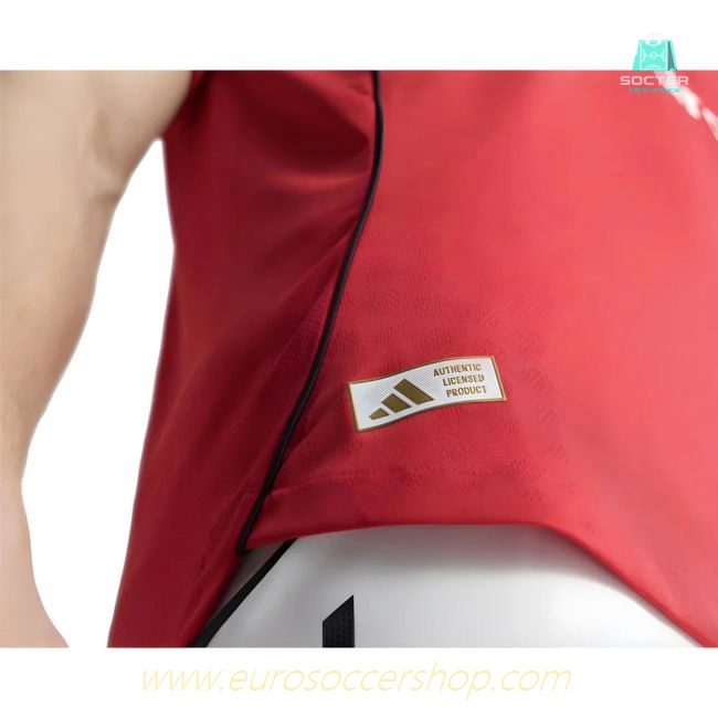 2025-2026 Man Utd Authentic Home Shirt