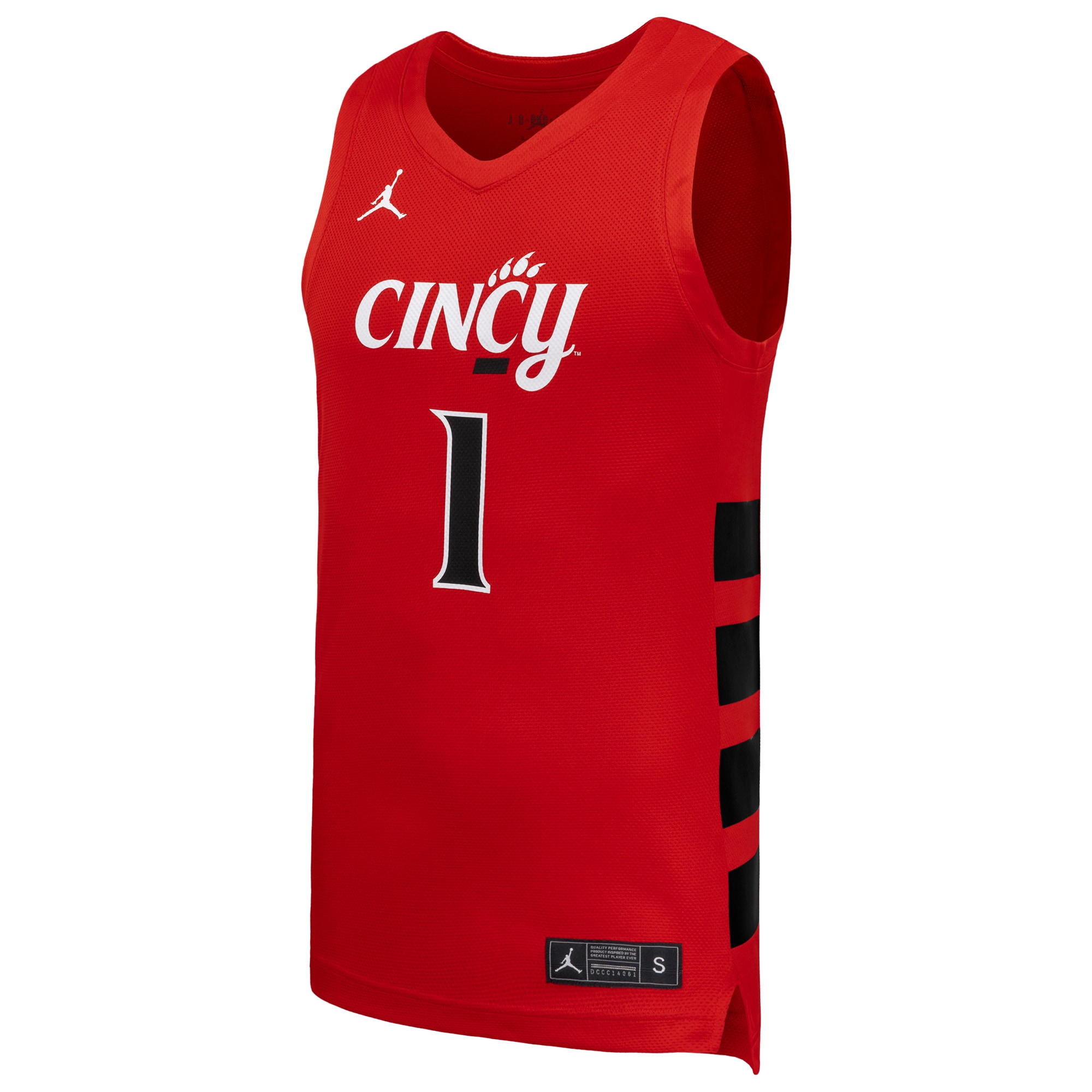 [DDG] Cincinnati Bearcats Replica Basketball Jersey - Red