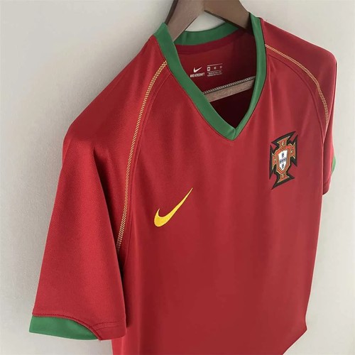 Durable 2006 Portugal Jersey Home With Limited Edition Design -
