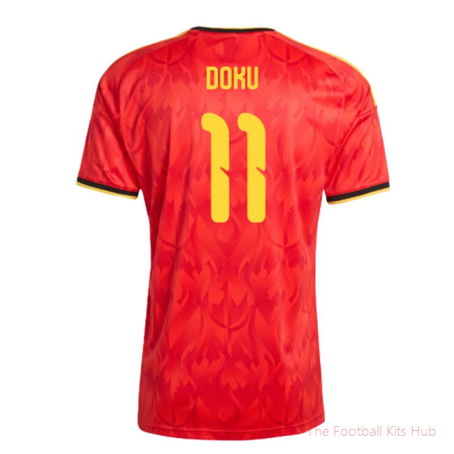 2026-2027 Belgium Home Shirt (Doku 11)