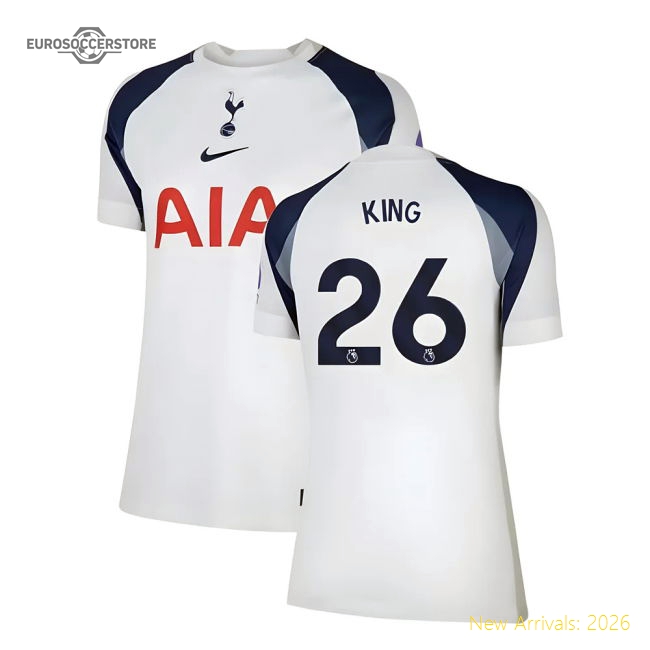 Premium-grade 2025-2026 Spurs Home Shirt (womens) (king 26)