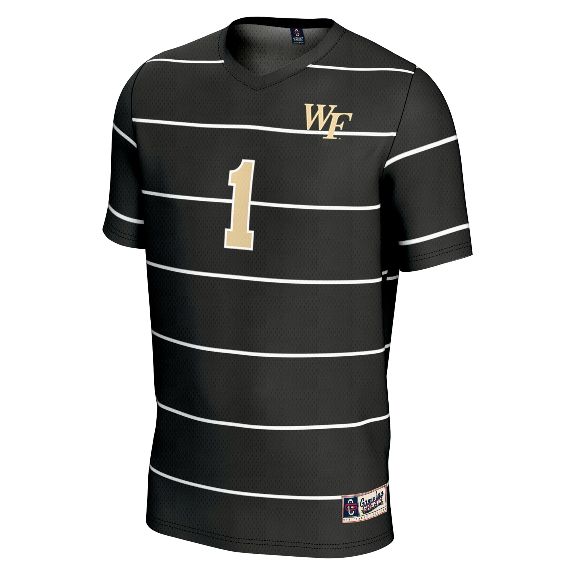 [LK] Aubrey Kingsbury Wake Forest Demon Deacons GameDay Greats Youth Women's Soccer Fashion Jersey - Black