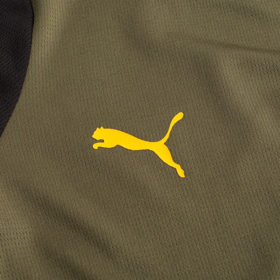 Dortmund Training T Shirt Loden Green/puma Jet Black Kids