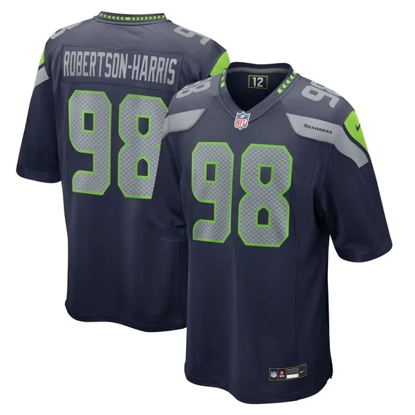 Seattle Seahawks Game NFL Jersey - Navy | Elite Football Apparel