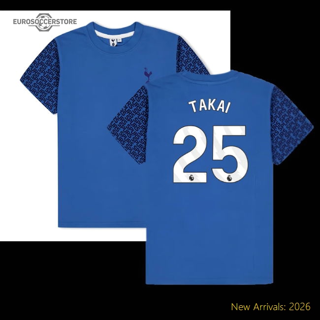 Tottenham Hotspur Graphic T-shirt (Blue) - Kids (Takai 25)