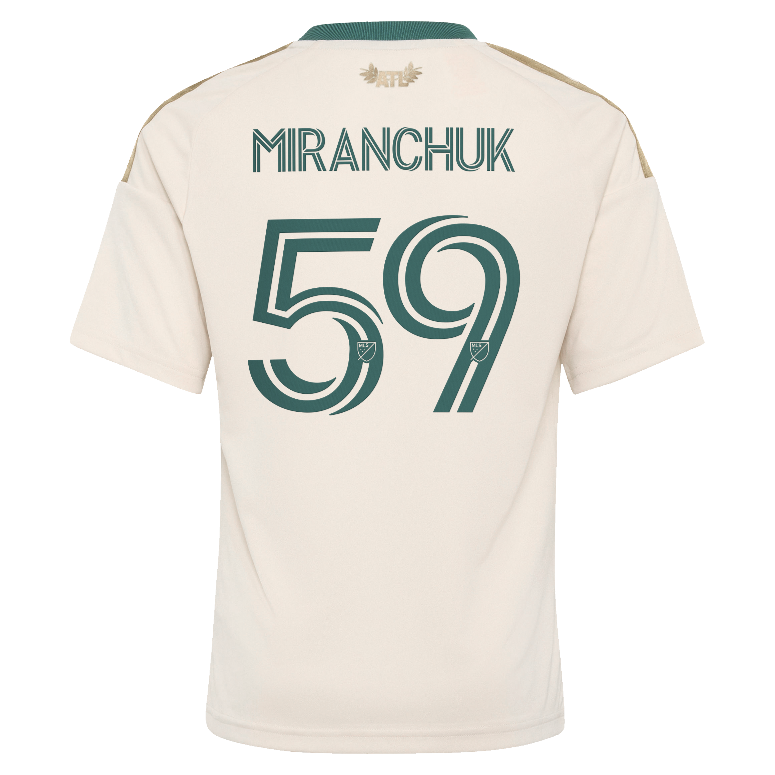 [SJH] Aleksei Miranchuk Atlanta United FC Youth 2026 Spirit of '96 Replica Jersey - Tan