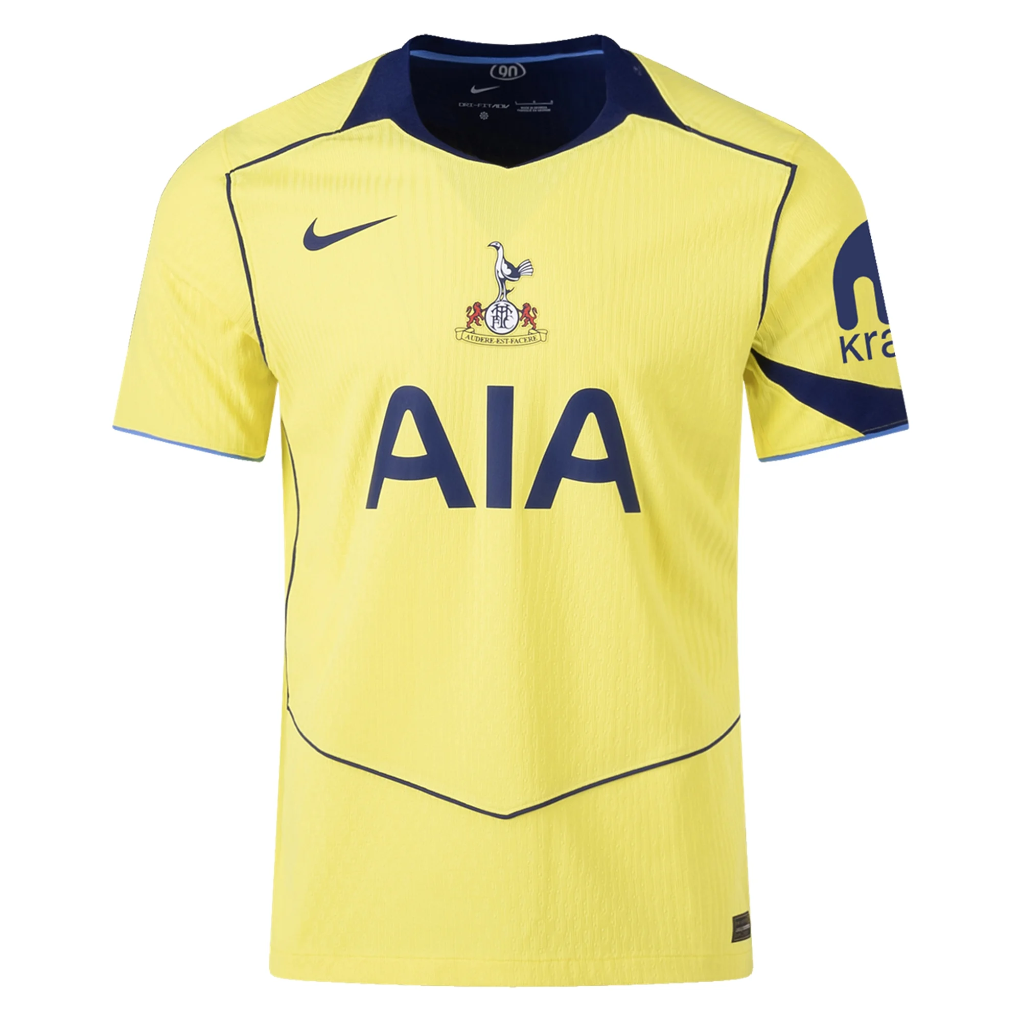 Tottenham Void) 2025-2026 UCL Third Jersey – Authentic Shirt