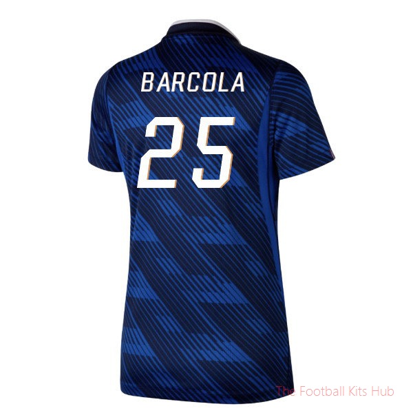 [LK] 2026/27 France Home Shirt (Womens) (Barcola 25)