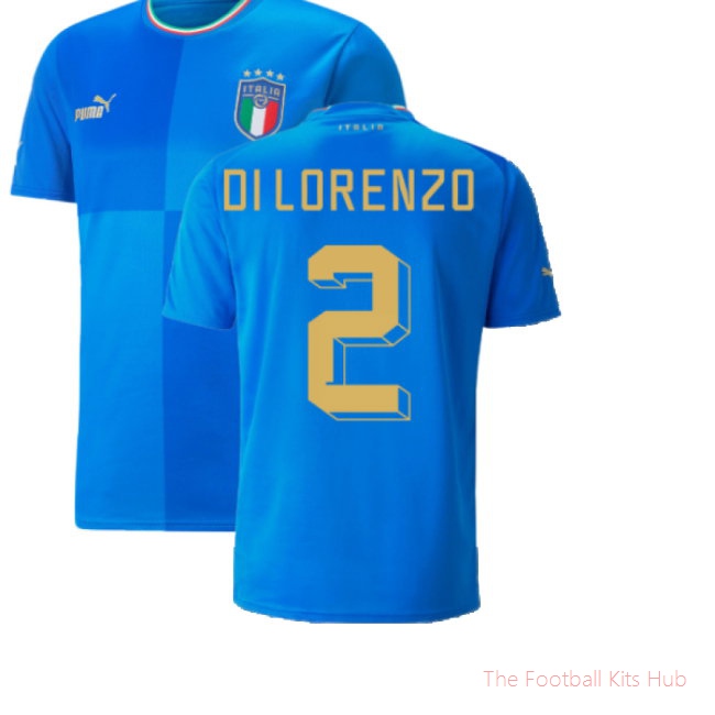 2022-2023 Italy Home Shirt (DI LORENZO 2)