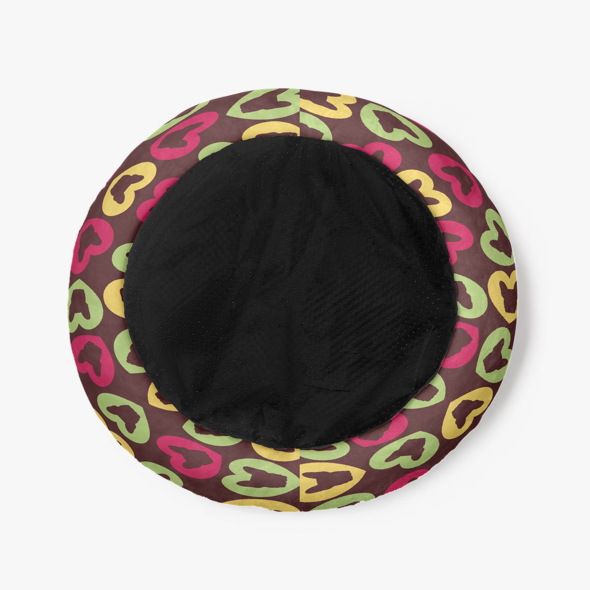 Paris - Cloud-Comfort Frenchie Bed | Anti-Anxiety French Bulldog Donut Bed