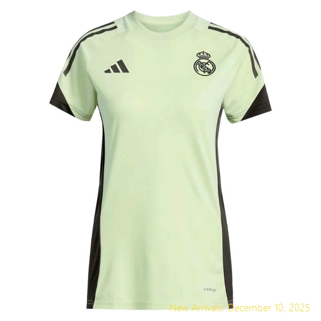 2025-2026 RM Real Madrid Training Performance Jersey (Almost Lime) -