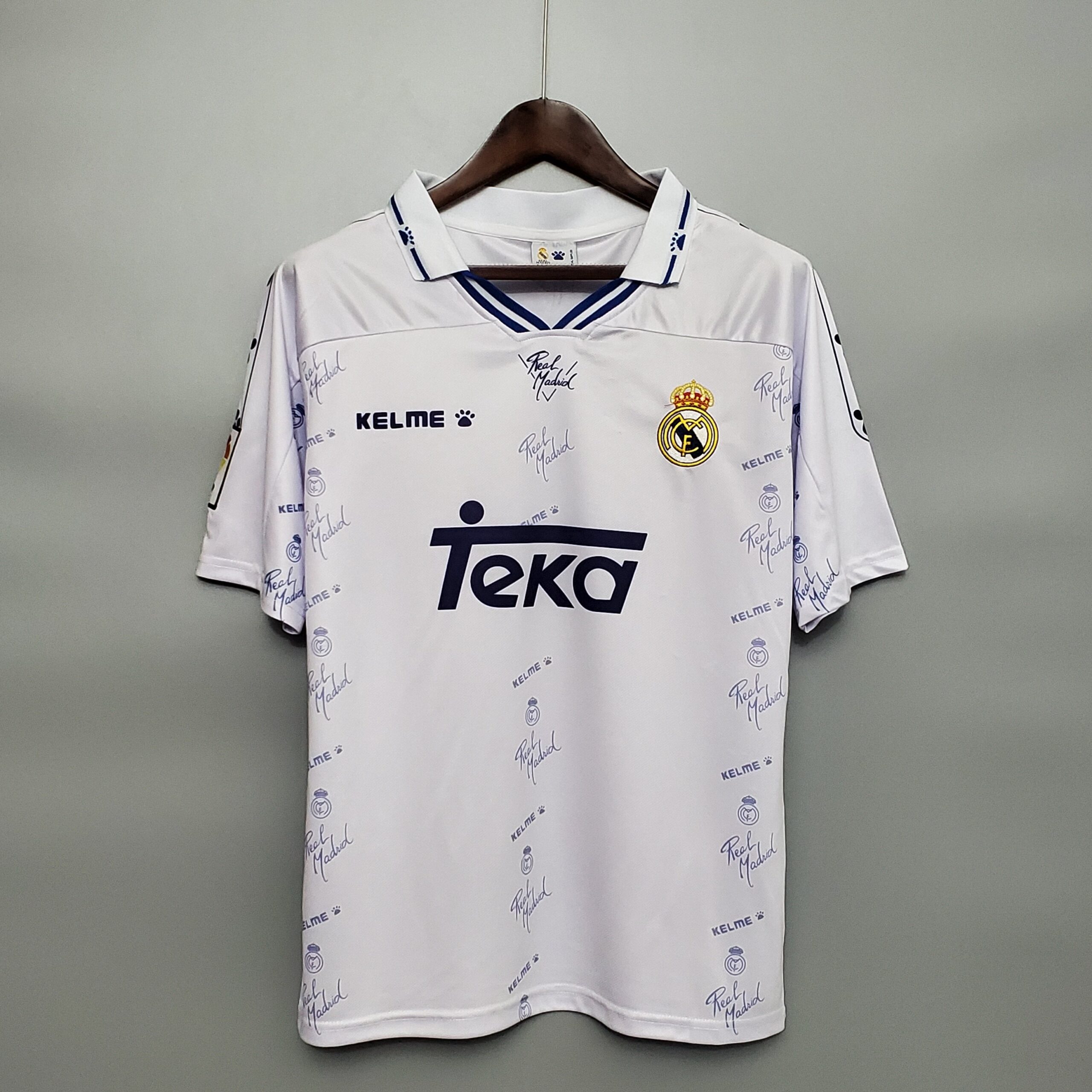 1994-1996 Real Madrid home retro kit