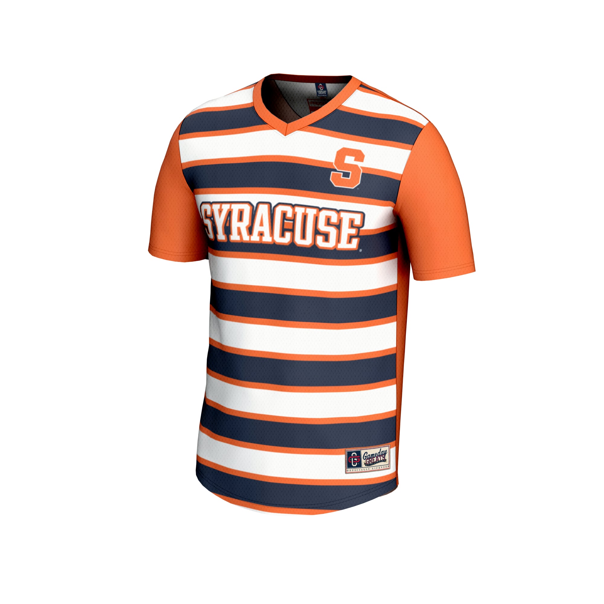 #1 Syracuse Orange GameDay Greats Unisex Lightweight Soccer Fashion Jersey - Orange
