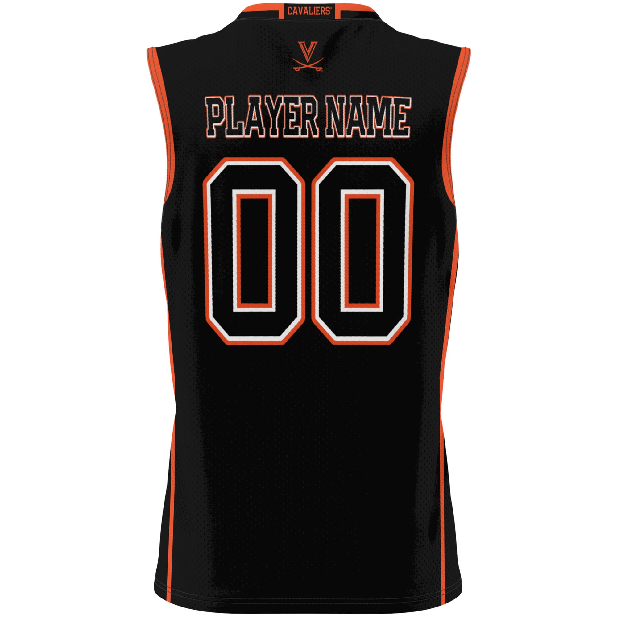 [NJP] Virginia Cavaliers GameDay Greats Unisex NIL Pick-A-Player Lightweight Women's Basketball Jersey - Black