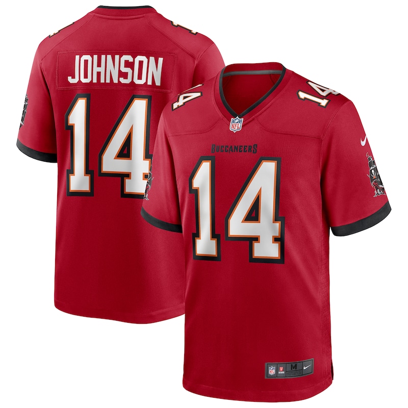 None Brad Johnson TB Buccaneers Iconic Premium Material Jersey