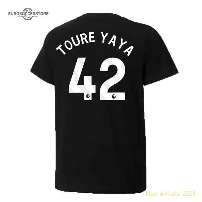 2024-2025 Man City Kids Premium Jersey Toure Yaya Drycell