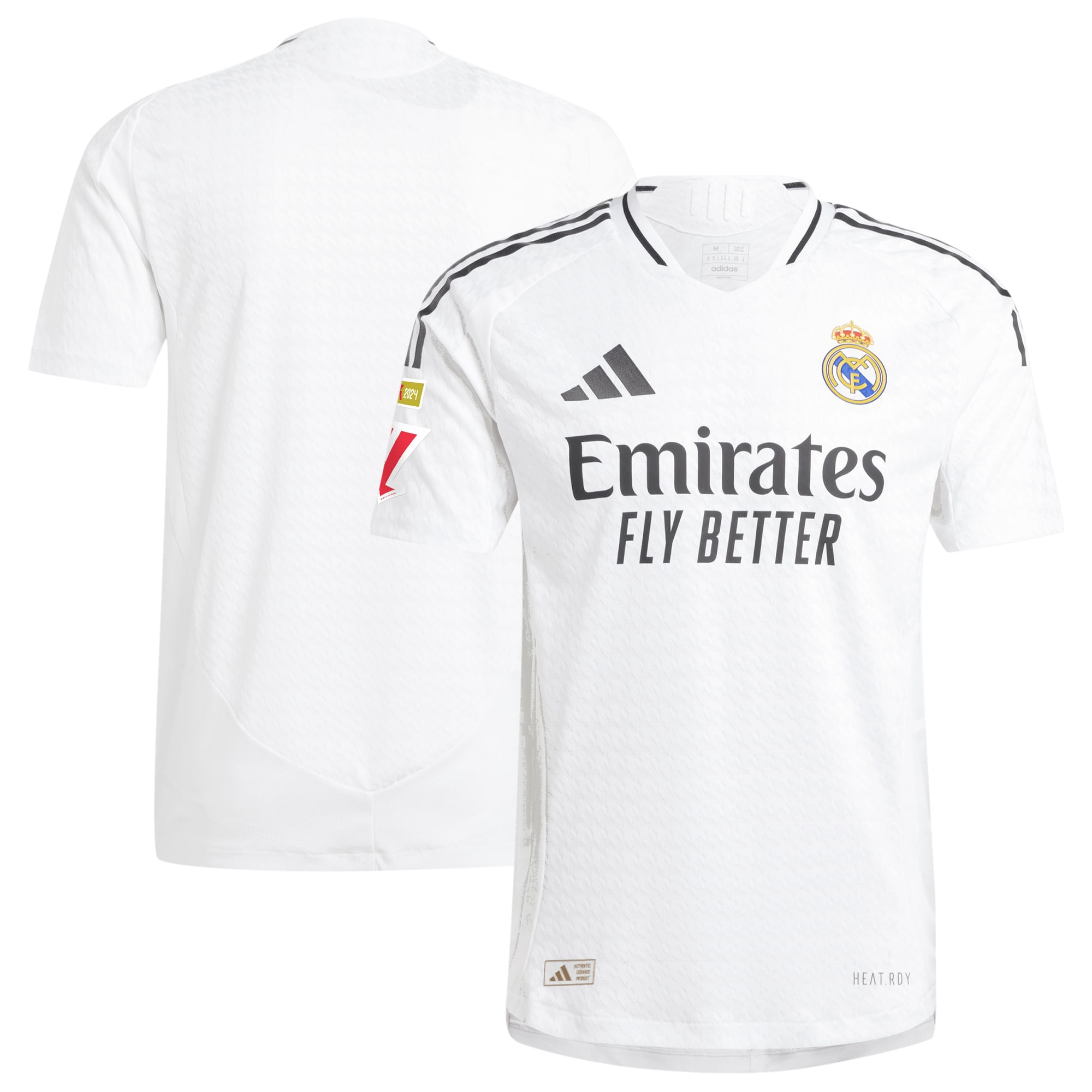 Real Madrid Men's 2024 Breathable Authentic - Official Merchandise -