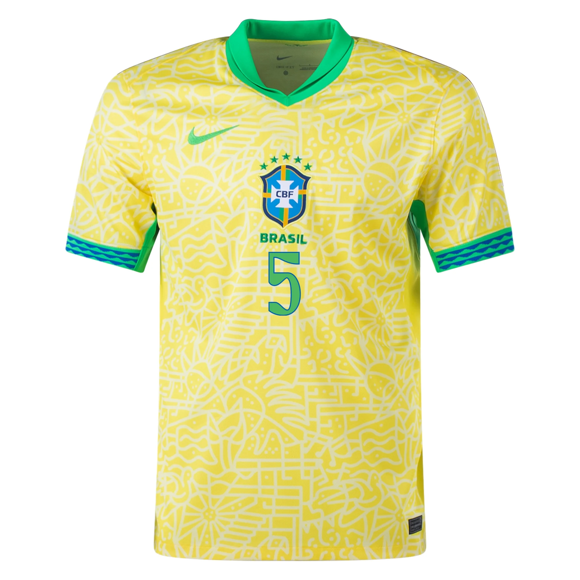Brazil 2024-2025 Home Shirt –  Player Version S