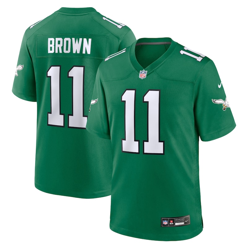 None A.J. Brown PHI Eagles Legendary Game-Ready Jersey Football Appare