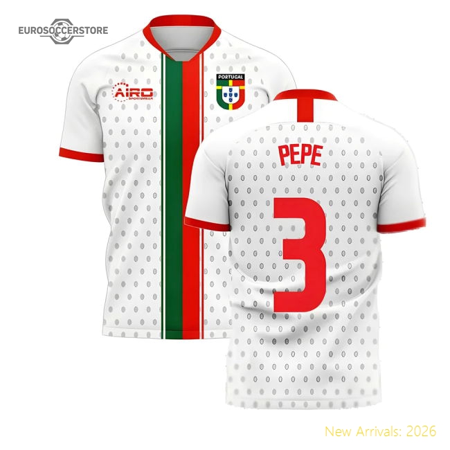 Portugal 2025-2026 Away Concept Football Kit (Libero) (PEPE 3)