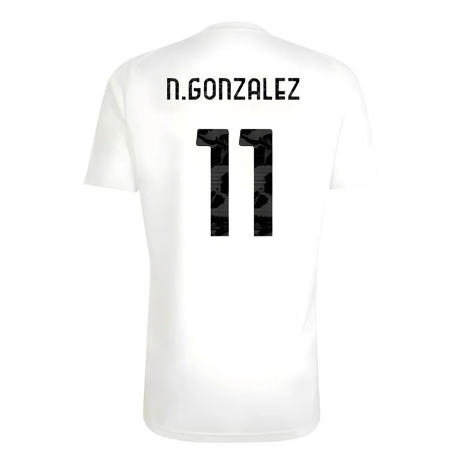 High Performance Juve Juventus Training Shirt White N Gonzalez #11...