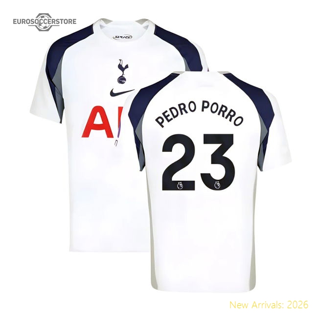 Excellent 2025-2026 Thfc Hotspur Home Shirt (pedro Porro 23)