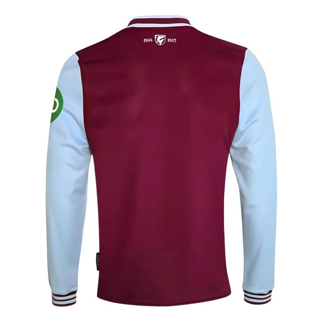 West Ham Long Sleeve official style Home Shirt 2024-2025 (Children