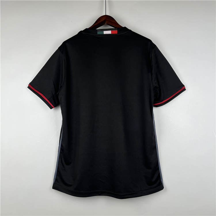 Authentic Advanced Fabric AC Milan 1617 Retro Home Shirt