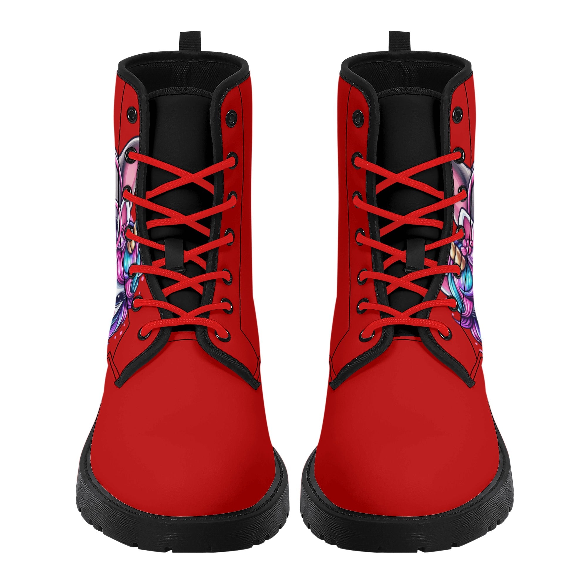 French Bulldog Princess Leather Boots Durable Dog Item