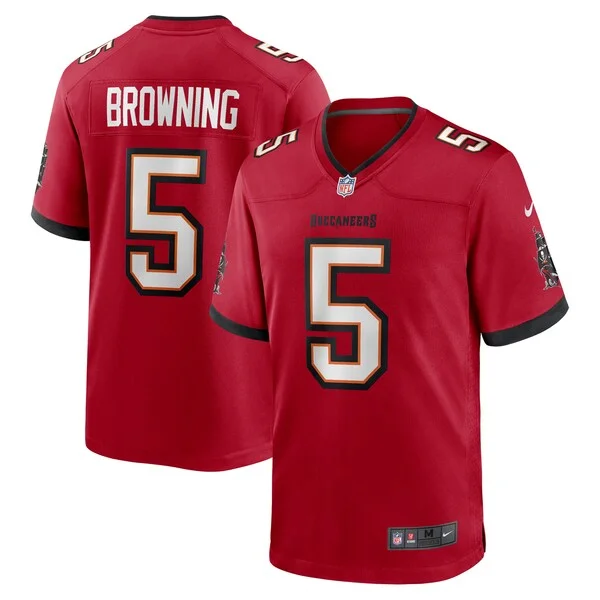 None Game NFL Jersey - Red | Elite Football Apparel | NFL Football